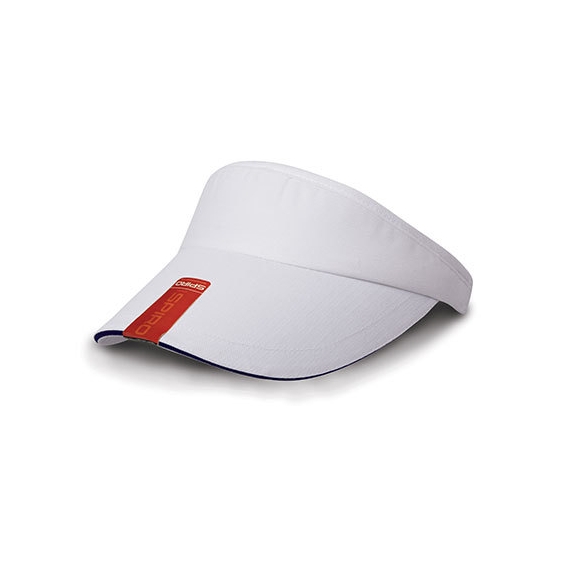 Herringbone Sun Visor with Sandwich Peak