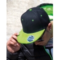 Bronx Original Flat Peak Snapback Dual Colour Cap