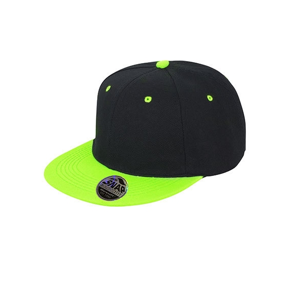 Bronx Original Flat Peak Snapback Dual Colour Cap