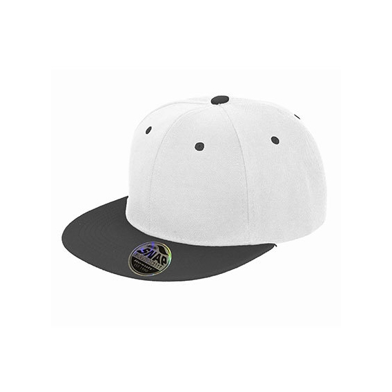 Bronx Original Flat Peak Snapback Dual Colour Cap