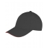 Memphis Brushed Cotton Low Profile Sandwich Peak Cap