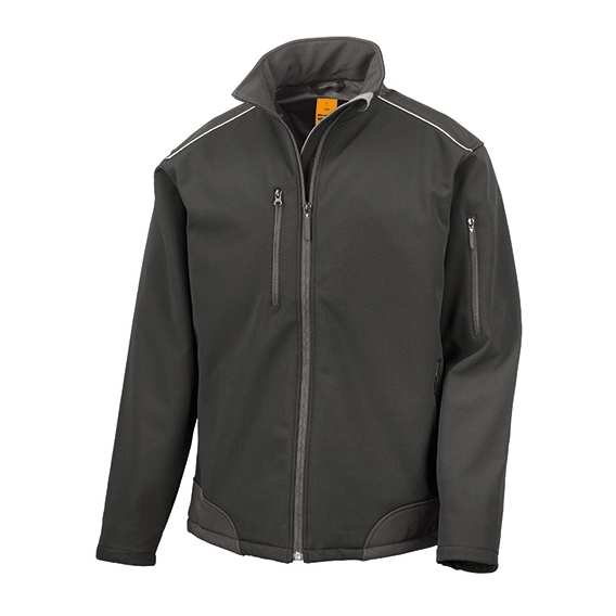 Ripstop Soft Shell Workwear Jacket with Cordura Panels