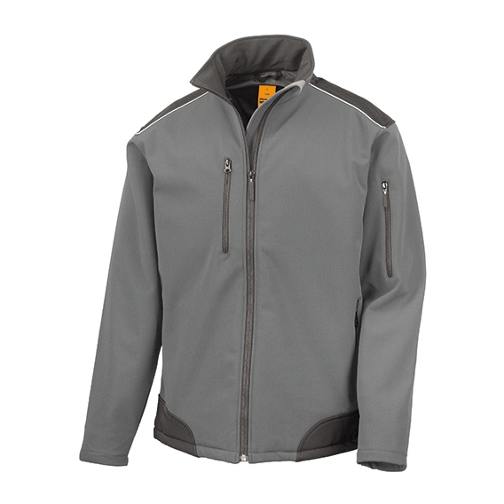 Ripstop Soft Shell Workwear Jacket with Cordura Panels