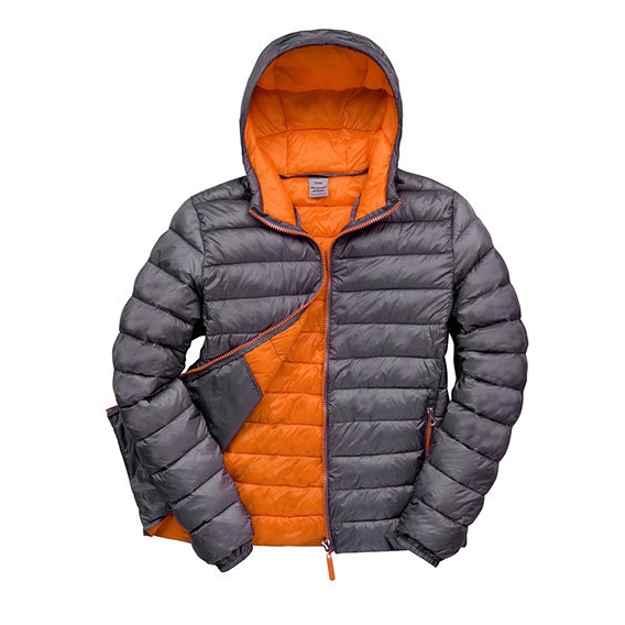 Mens Snow Bird Hooded Jacket