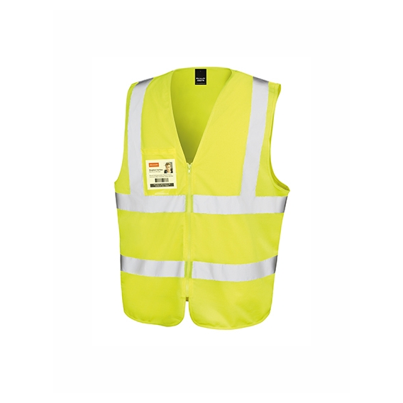 Zip I.D Safety Tabard