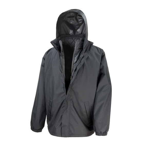 3-in-1 Jacket with Quilted Bodywarmer
