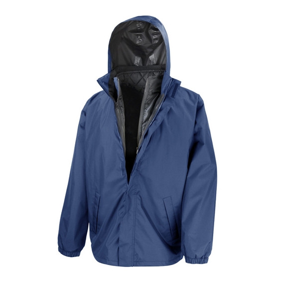 3-in-1 Jacket with Quilted Bodywarmer