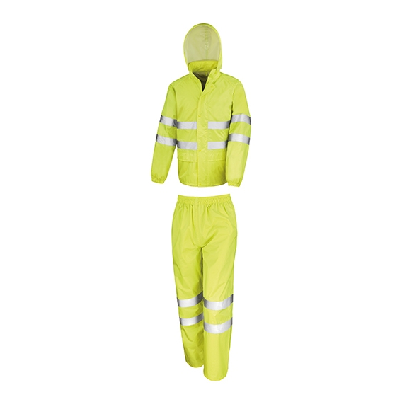 High Vis Waterproof Suit