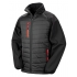 Black Compass Padded Soft Shell Jacket