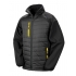 Black Compass Padded Soft Shell Jacket