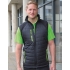 Black Compass Padded Soft Shell Gilet