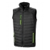 Black Compass Padded Soft Shell Gilet