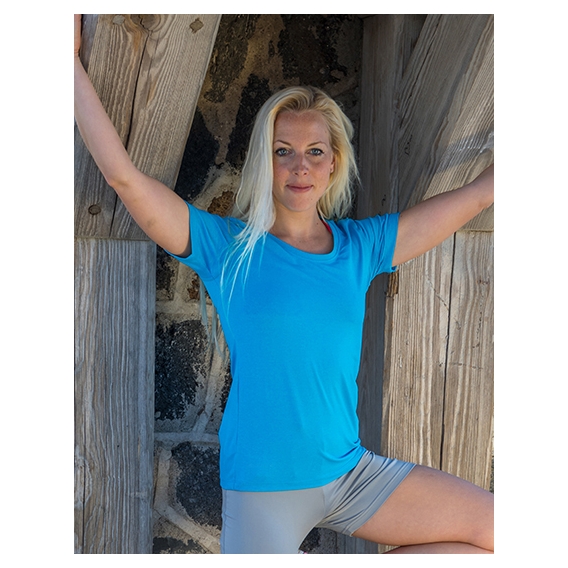 Fitness Women`s Shiny Marl T-Shirt