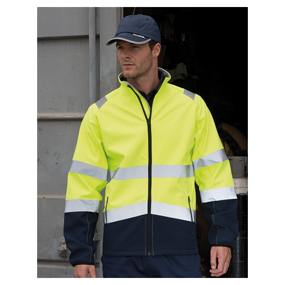 Printable Safety Softshell Jacket