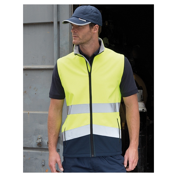 Printable Safety Softshell Gilet