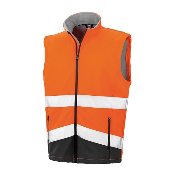 Printable Safety Softshell Gilet