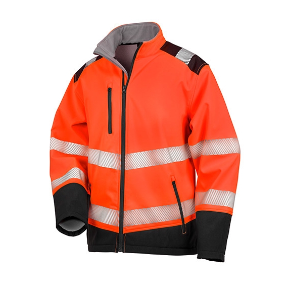 Printable Ripstop Safety Softshell Jacket
