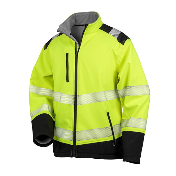 Printable Ripstop Safety Softshell Jacket