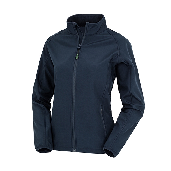 Womens Recycled 2-Layer Printable Softshell Jacket