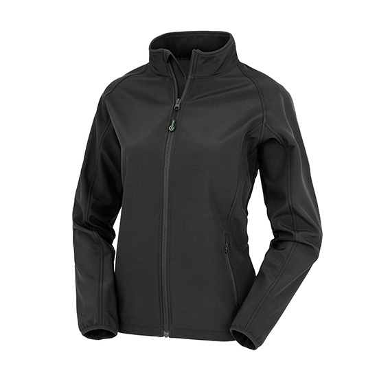 Womens Recycled 2-Layer Printable Softshell Jacket