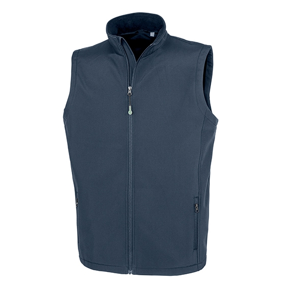 Mens Recycled 2-Layer Printable Softshell Bodywarmer