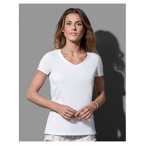 Janet Organic V-Neck Women