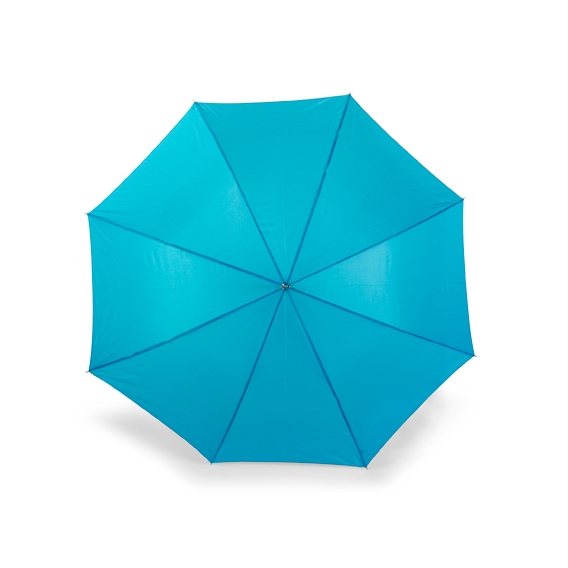 Automatic umbrella with wooden handle