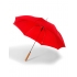 Automatic umbrella with wooden handle