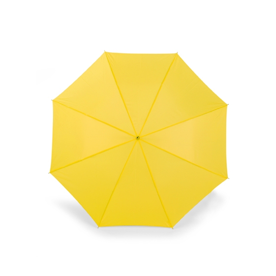Automatic umbrella with wooden handle