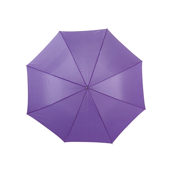 Automatic umbrella with wooden handle