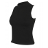 Women`s High Neck Crop Vest