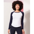 Women`s Long Sleeved Baseball T