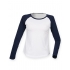 Women`s Long Sleeved Baseball T