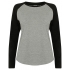 Women`s Long Sleeved Baseball T