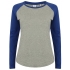 Women`s Long Sleeved Baseball T