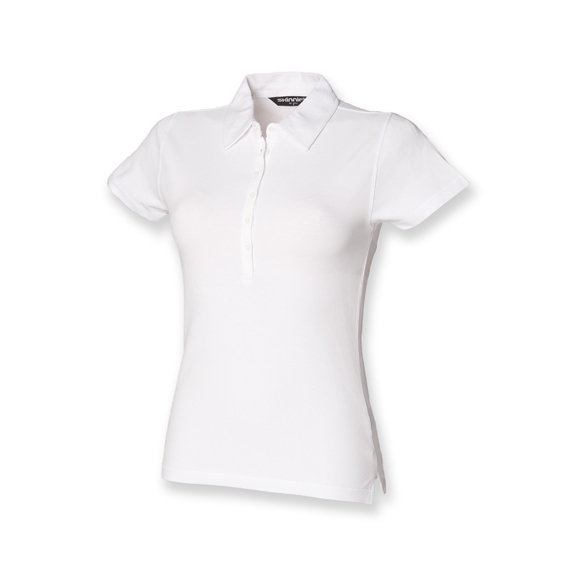 Women`s Short Sleeved Stretch Polo