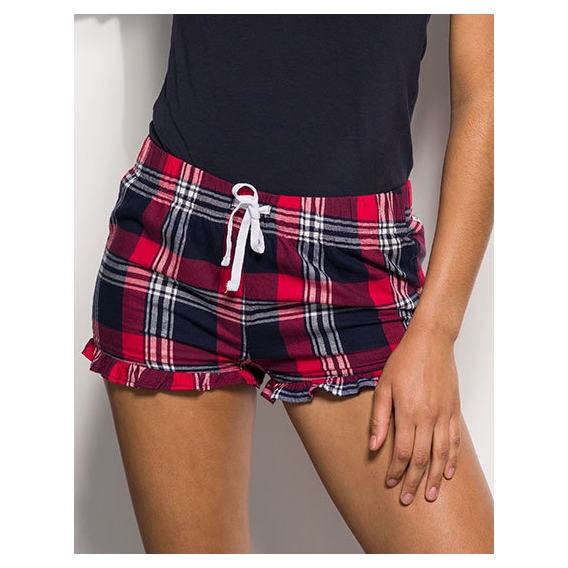 Women`s Tartan Frill Shorts