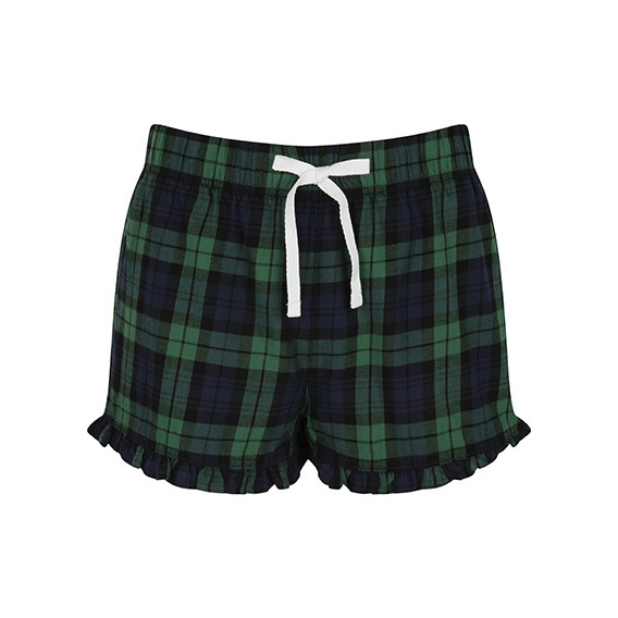 Women`s Tartan Frill Shorts