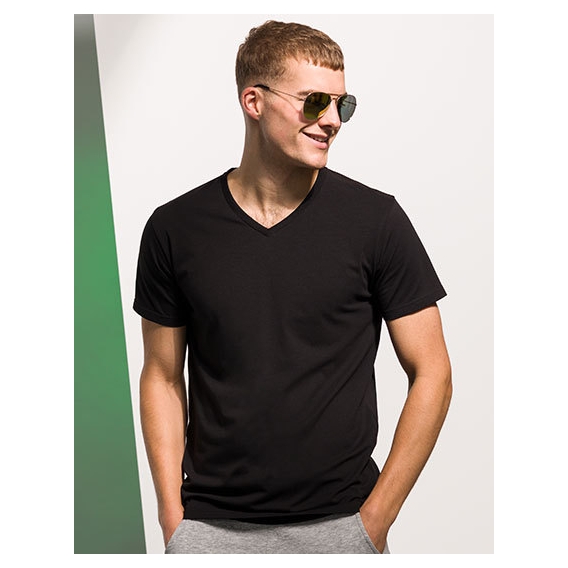Men`s Feel Good Stretch V-Neck T