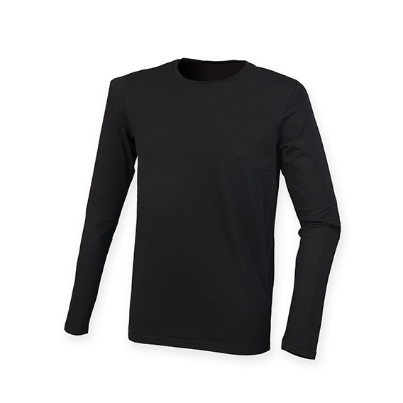 Men`s Feel Good Long Sleeved Stretch T