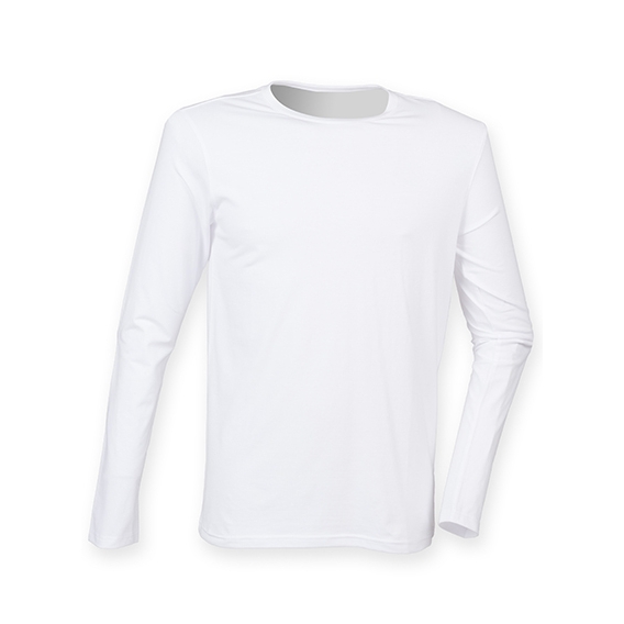 Men`s Feel Good Long Sleeved Stretch T
