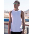 Men `High Neck Slash Armhole Vest