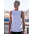 Men`s High Neck Slash Armhole Vest