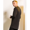 Men 'Long Sleeved longline T