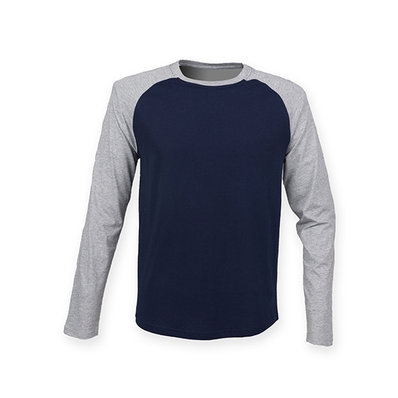 Men`s Long Sleeved Baseball T
