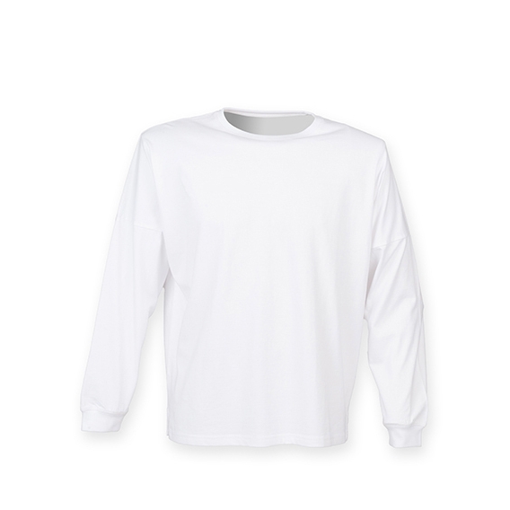 Unisex Drop Shoulder Slogan Top