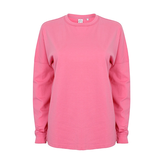 Unisex Drop Shoulder Slogan Top