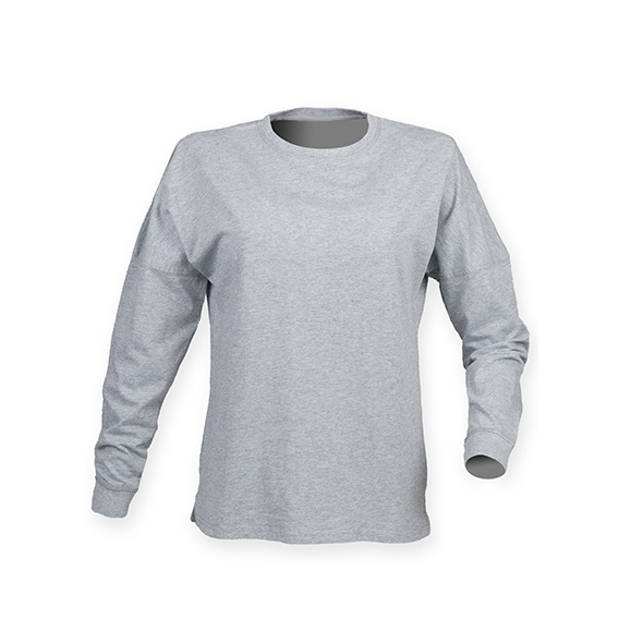 Unisex Drop Shoulder Slogan Top