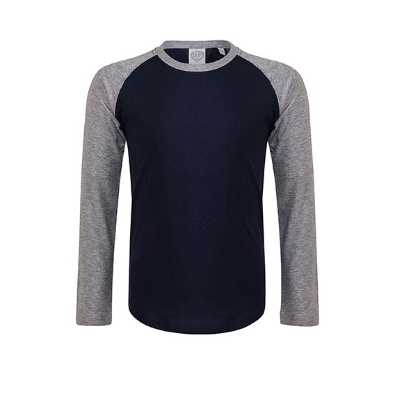 Kids` Long Sleeved Baseball T