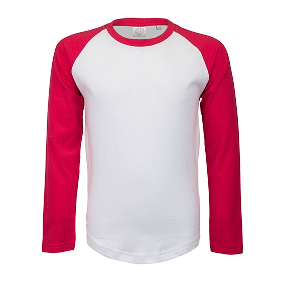 Kids` Long Sleeved Baseball T